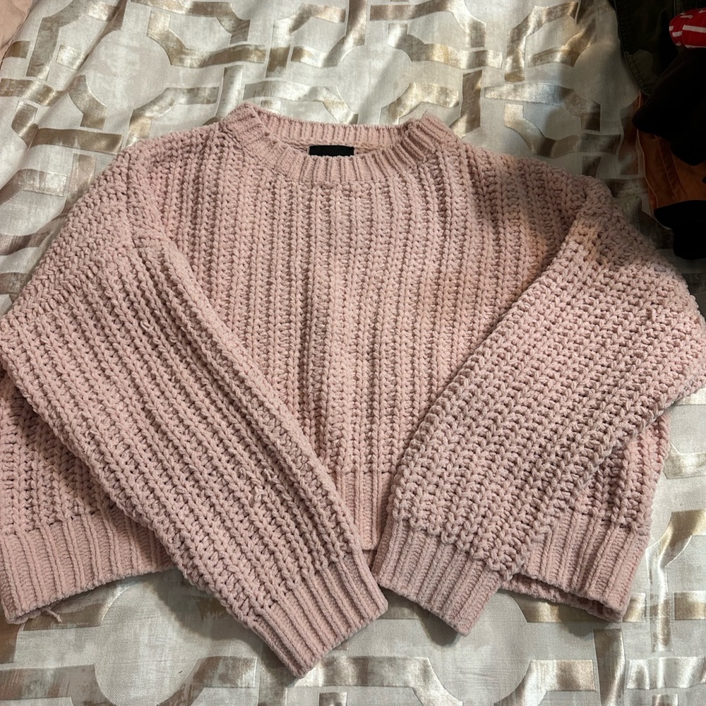 Pink Knit Sweater